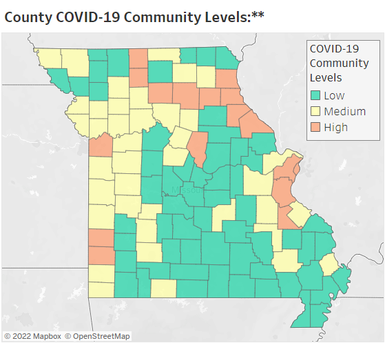 County COVID-19 Community Levels